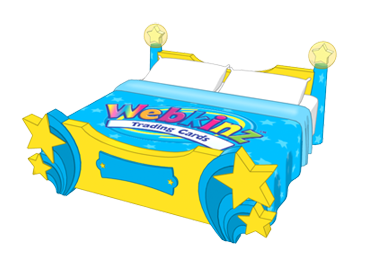 Webkinz Trading Cards Bed